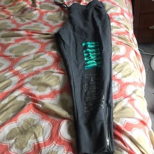 Victoria’s Secret PINK Joggers with zippers